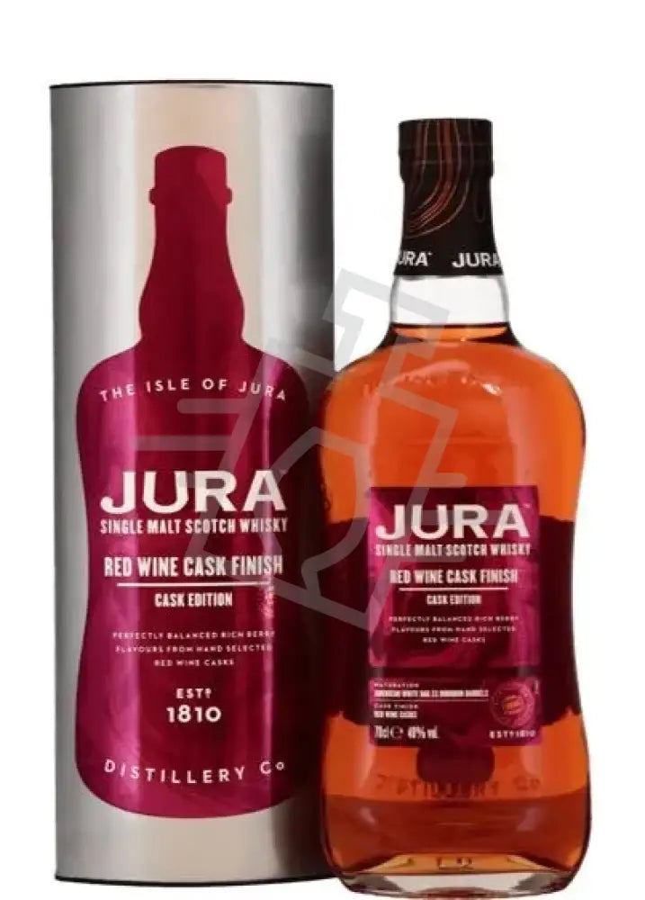 JURA Whisky 0,7l Cask Edition Red Wine Cask Finish Single Malt S. 40% DD.