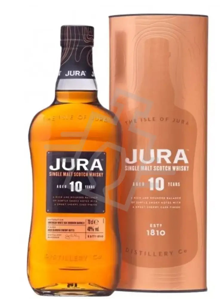 JURA Whisky 10y 0,7l Single Malt Scotch 40% DD.