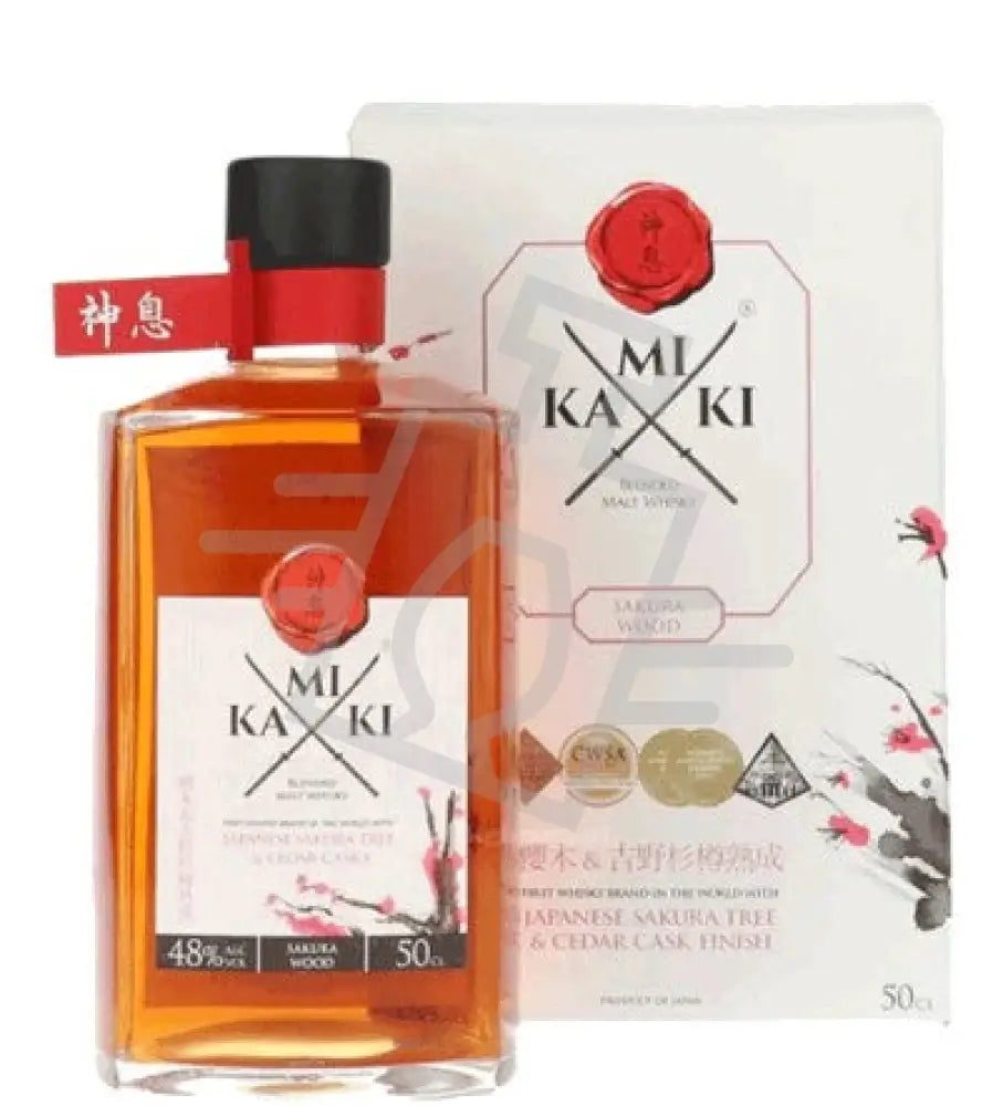 Kamiki Sakura Wood Blended Malt Whisky DD. [0,5L|48% ] Whisky