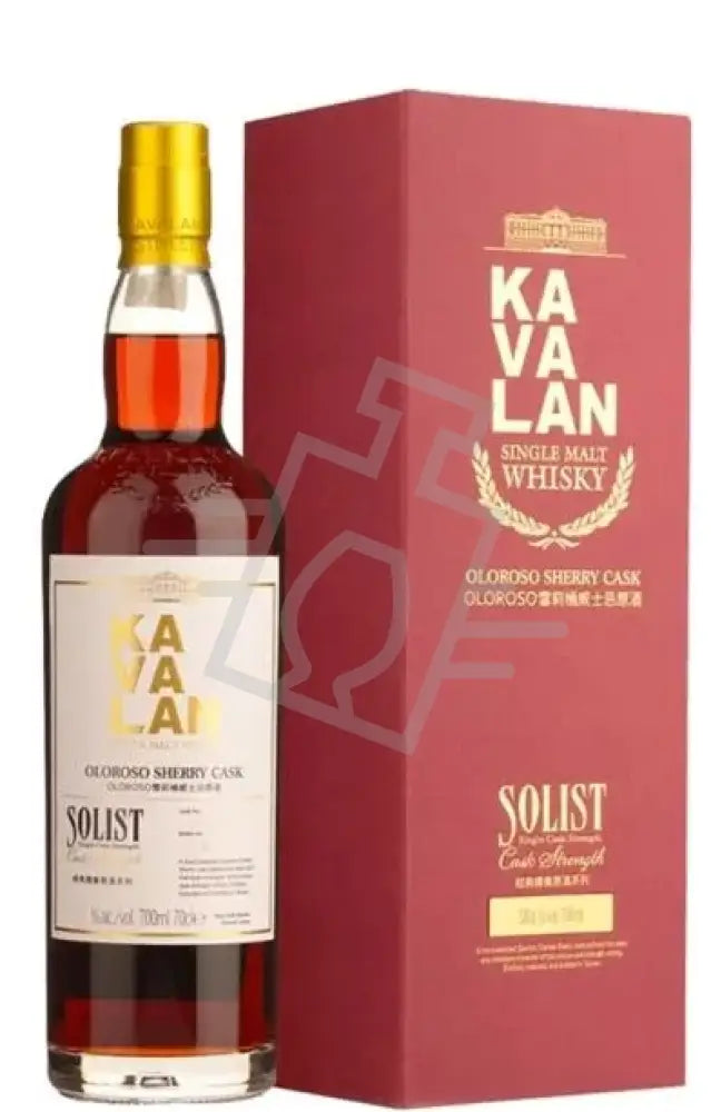 KAVALAN Whisky Solist 1,0l Oloroso Sherry Cask Single C. Strength 53,2% DD