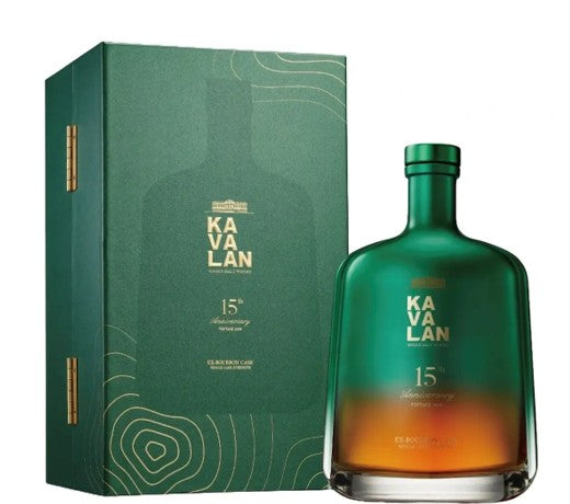 KAVALAN Whisky 15th Anniversary Vintage 2009 ex-Bourbon [0,7L|50%] DD.