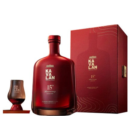 KAVALAN Whisky 15th Anniversary Vintage 2009 Oloroso S. [0,7L|57,1%] DD.
