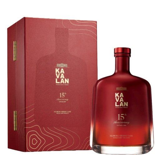 KAVALAN Whisky 15th Anniversary Vintage 2009 Oloroso S. [0,7L|57,1%] DD.