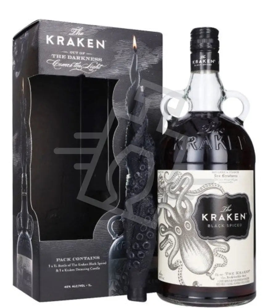 Kraken Black Spiced Rum DD. [1L|40% ] + illatgyertya - Rum