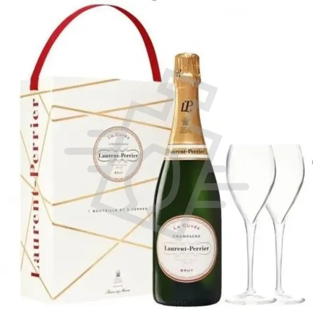 LAURENT-PERRIER Champagne La Cuvée 0,75l Brut DD. + 2 pohár