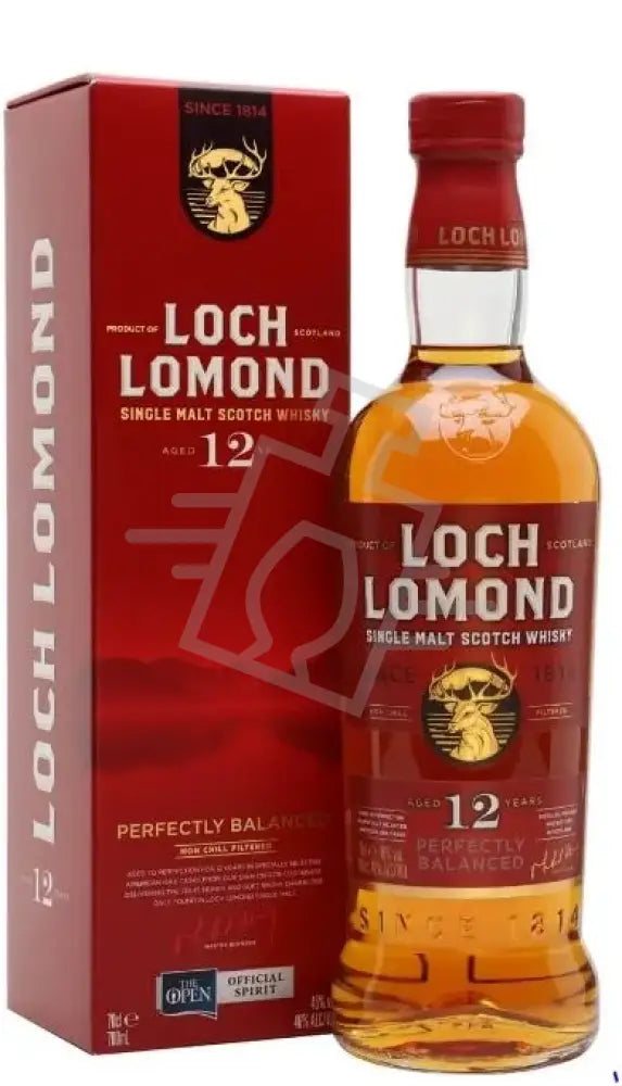 LOCH LOMOND Whisky 12y 0,7l Perfectly Balanced Single Malt Scotch 46% DD.