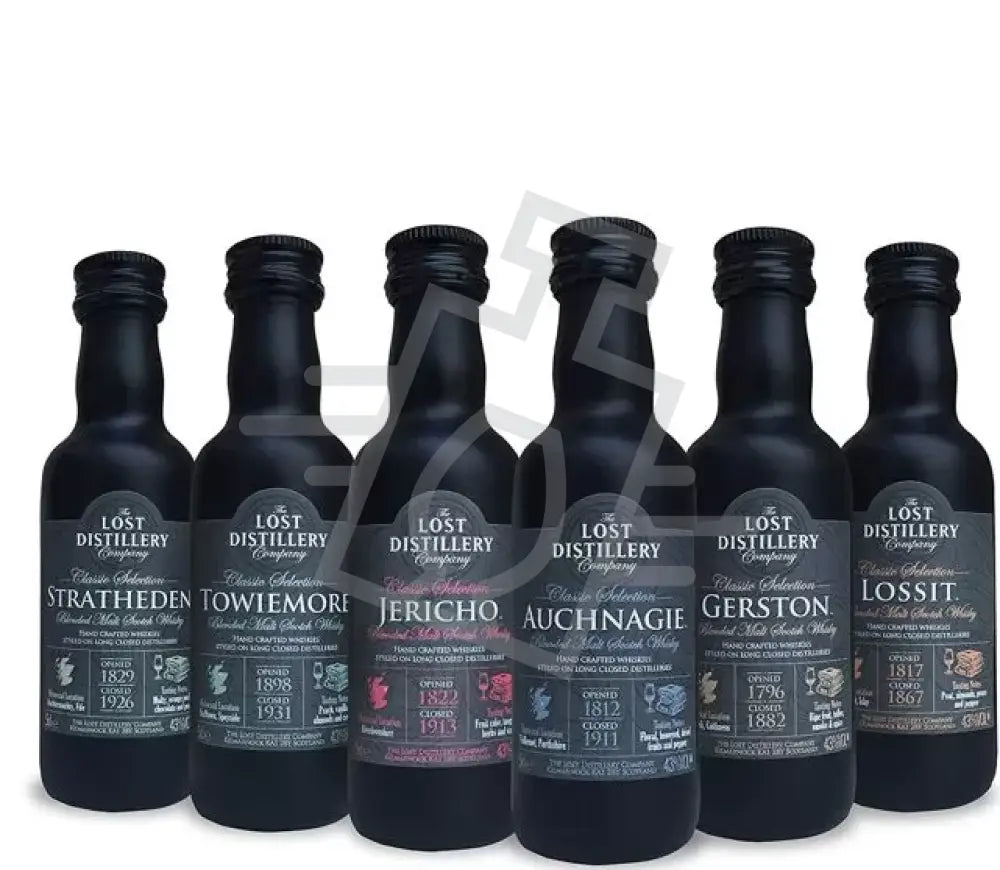 LOST DISTILLERY Whisky 0,05l*6 Discovery Selection Blended Malt S. 43% DD.