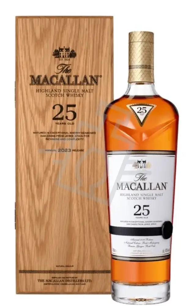 MACALLAN Whisky 25y 0,7l Sherry Oak Cask Annual 2023 Release 43% FADD.