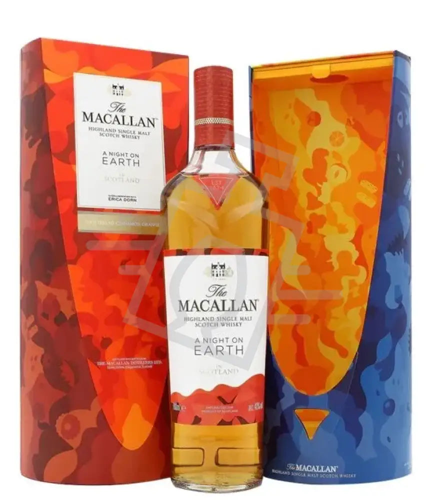 MACALLAN Whisky 0,7l A Night on Earth in Scotland Highland S.M.S 40% DD.