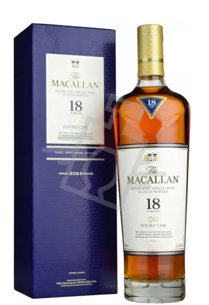 MACALLAN Whisky 18y 0,7l Double Cask Annual 2023 Release 43% DD.