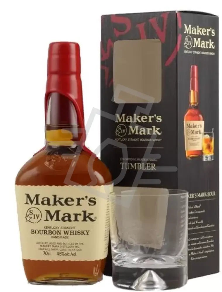 MAKER'S MARK Whisky 0,7l 45% DD. + pohár