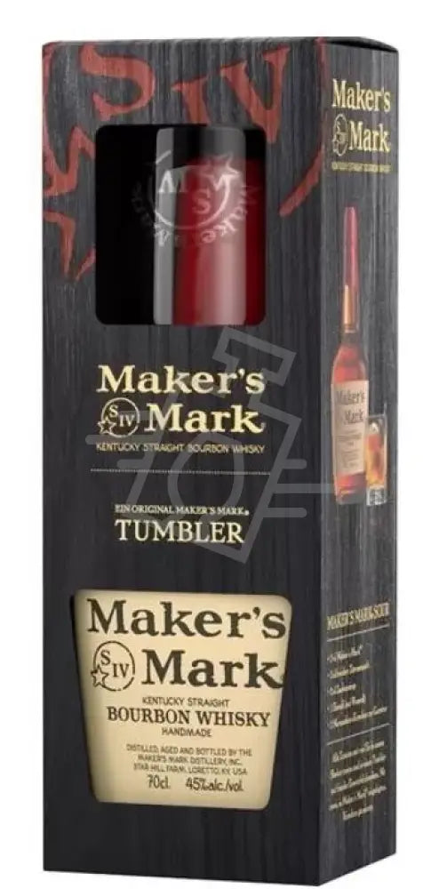 MAKER'S MARK Whisky 0,7l 45% DD. + pohár
