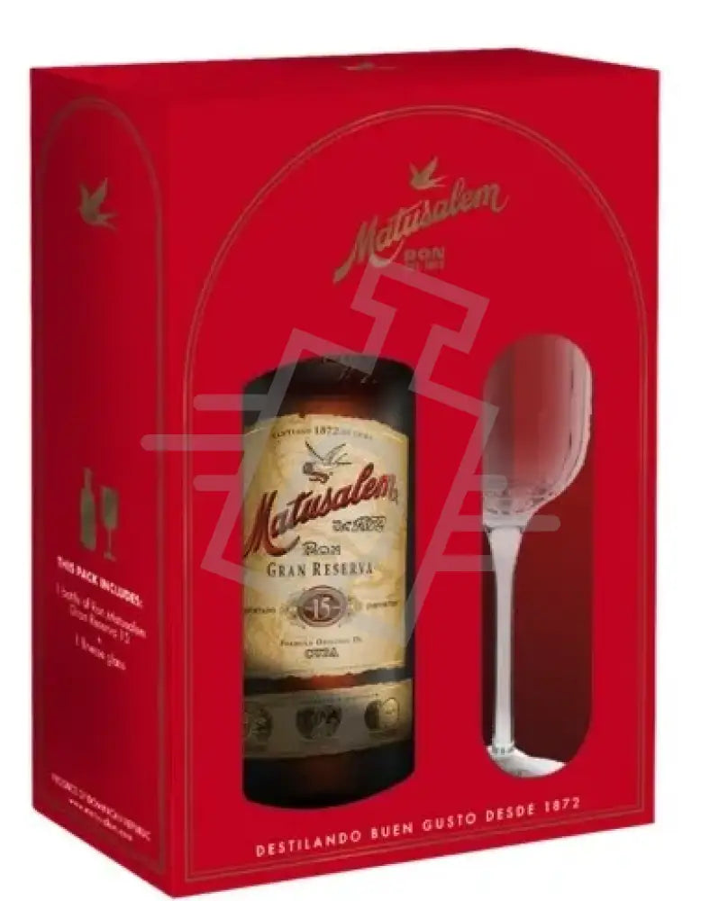 MATUSALEM Rum 15y 0,7l Gran Reserva 40% DD. + POHÁR