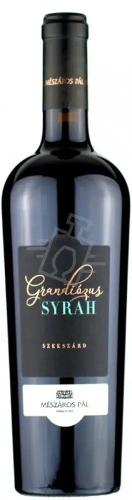 Mészáros Pál Grandiózus Syrah 2021. 0,75l száraz vörösbor