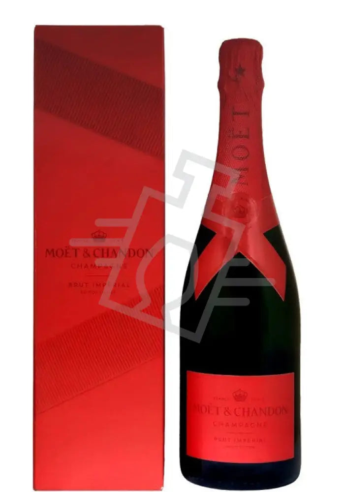 MOET & CHANDON Champagne Brut Imp. [0,75L|12,5% ] EOY25 Lim. E. DD. (piros) Pezsgő habzóbor
