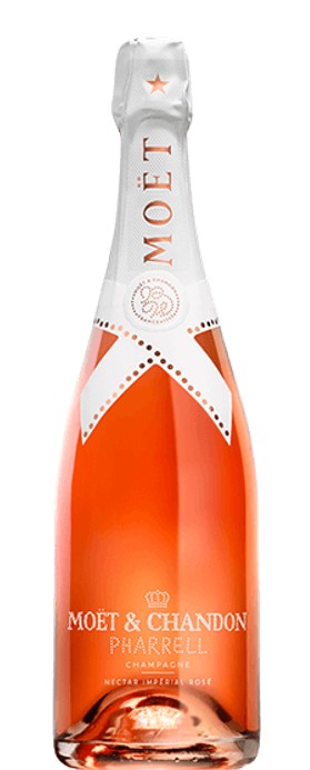 MOET & CHANDON Champagne N.I.R Rosé Nectar Imp. Pharrell W. Luminous Edition[0,75L|12,5%]