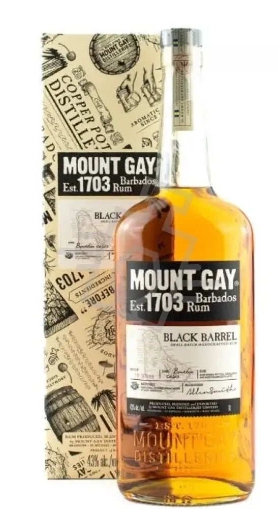 MOUNT GAY Rum Black Barrel 1,0l 43% DD.