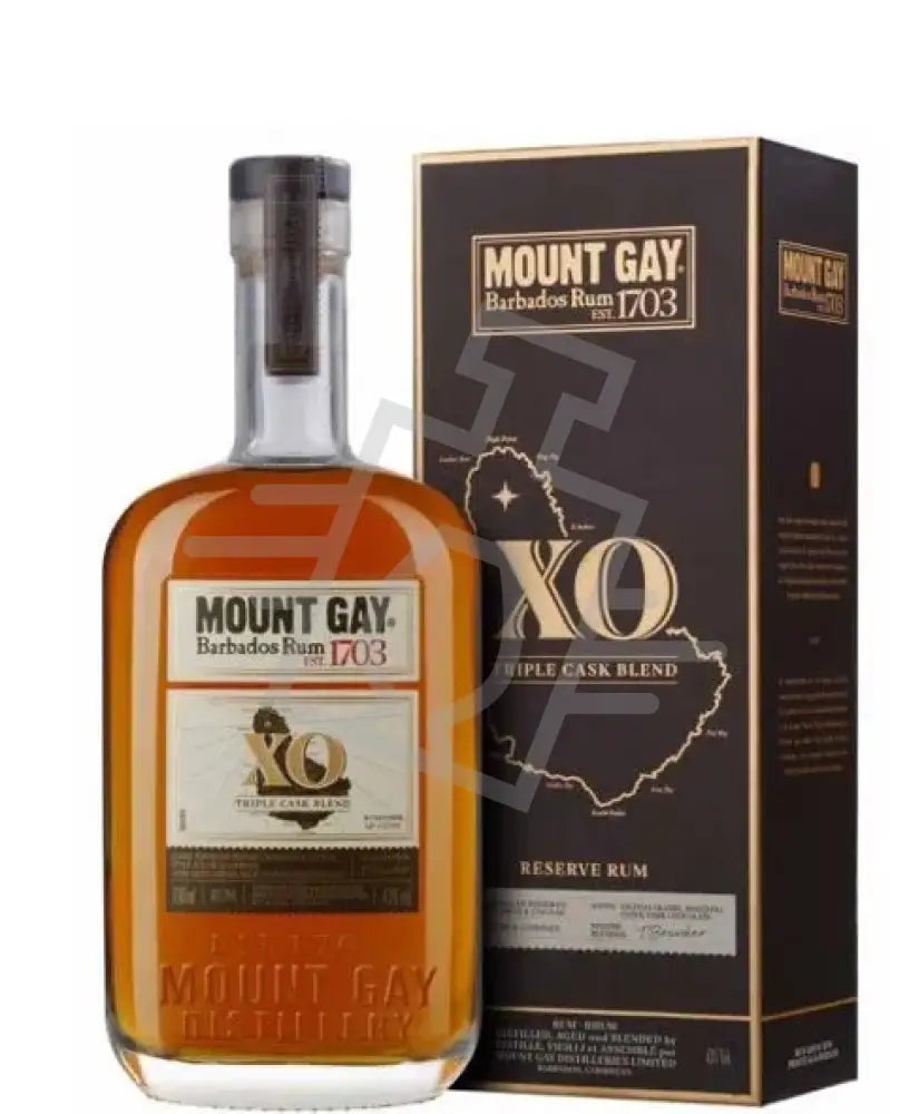 MOUNT GAY Rum 0,7l XO Reserve Triple Cask Blend 43% DD.