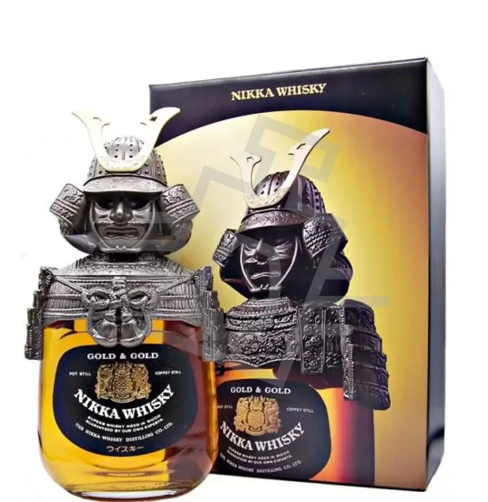 NIKKA Whisky Gold & Gold 0,75l Samurai Edition 43% DD.