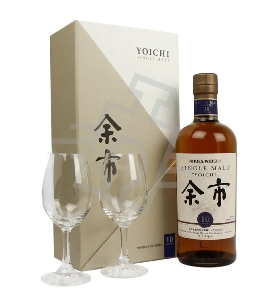 Nikka Yoichi 10 Years Single Malt Whisky DD. [0,7L|45% ] + 2 pohár Whisky