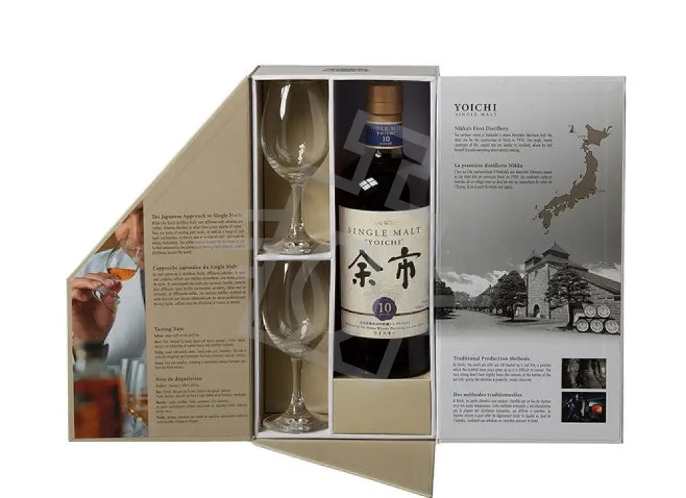 Nikka Yoichi 10 Years Single Malt Whisky DD. [0,7L|45% ] + 2 pohár Whisky