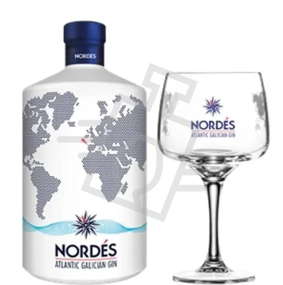 NORDES Gin 0,7l*2 Atlantic Galician 40% DD. + 6 pohár