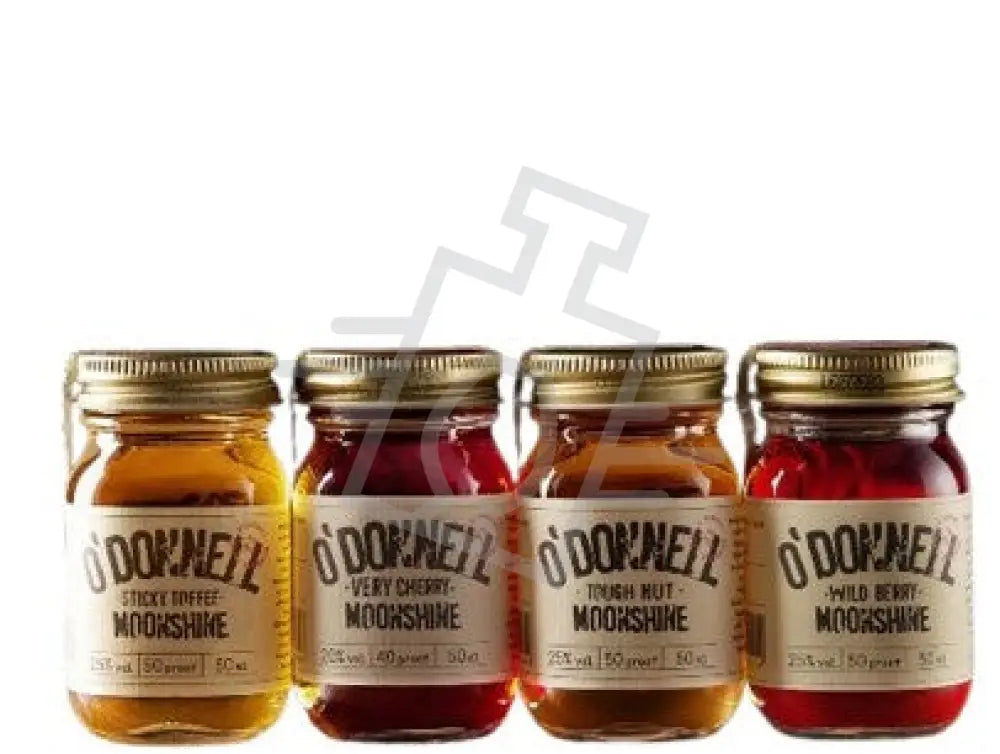 O Donnell Moonshine Classic Minis Set DD. [4*0,05L|20% ] - Likőr