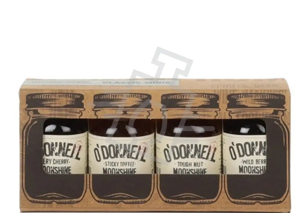 O Donnell Moonshine Classic Minis Set DD. [4*0,05L|20% ] - Likőr