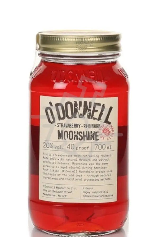 O Donnell Moonshine Strawberry-Rhubarb [0,7L|20% ] - Likőr