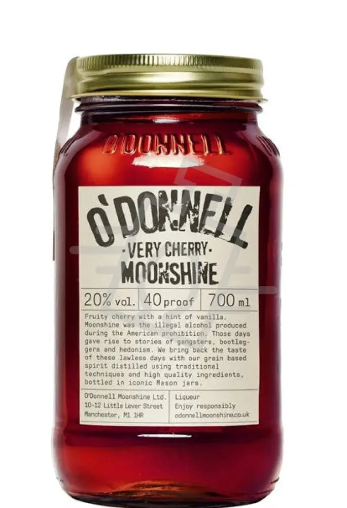 O Donnell Moonshine Very Cherry [0,7L|20% ] - Likőr