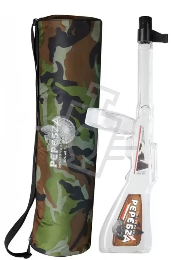 PEPESZA Polish Vodka 1,0l 40% Tommy Gun + Luxury Bag Edition