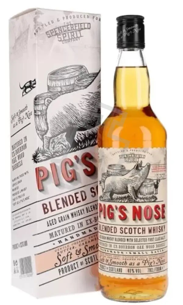 PIG'S NOSE Whisky 0,7l Blended Scotch 40% DD.