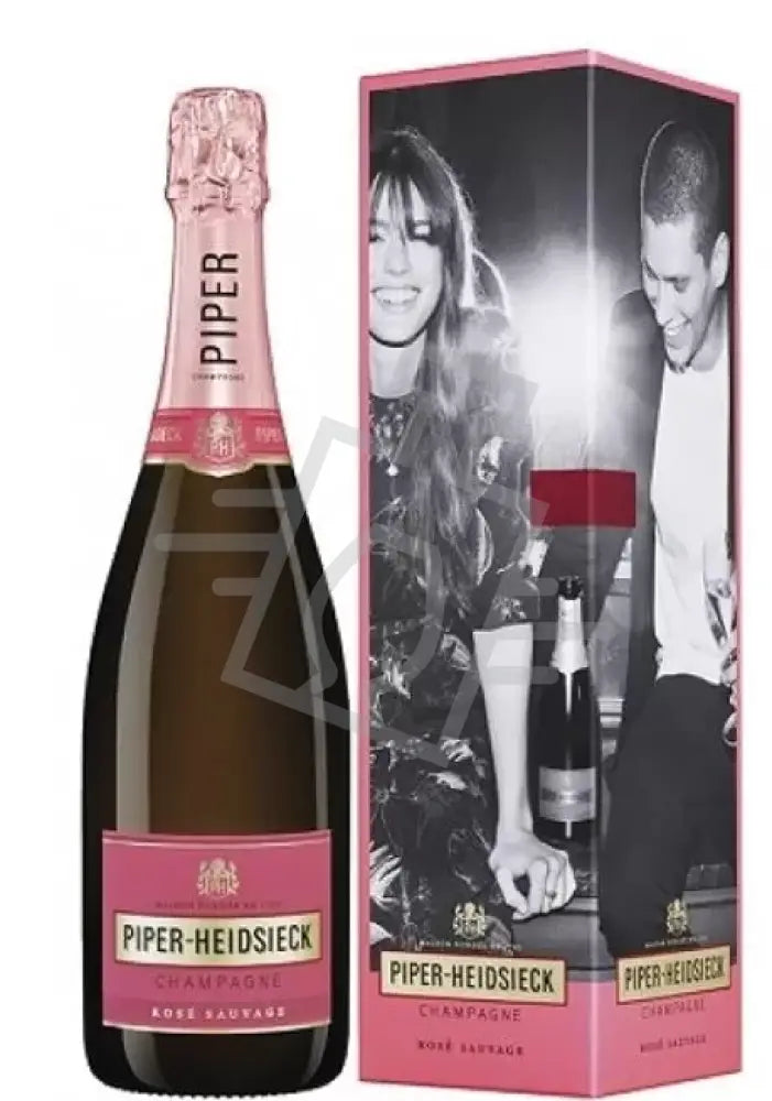 PIPER HEIDSIECK Champagne Rosé 0,75l Brut DD. Sauvage (Nő+férfi)