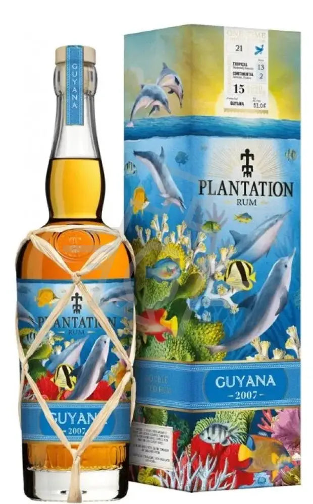 PLANTATION Rum One Time 15y 0,7l Lim. Edition Guyana 2007. 51% DD.