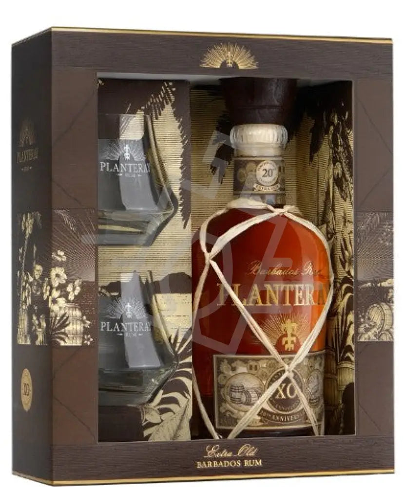 PLANTERAY Rum XO 0,7l 20Th Anniversary 40% DD. + 2 pohár Rum