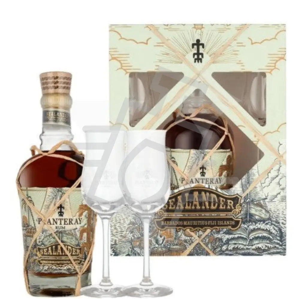 Planteray Sealander Rum DD. [0,7L|40% ] + 2 pohár - Rum