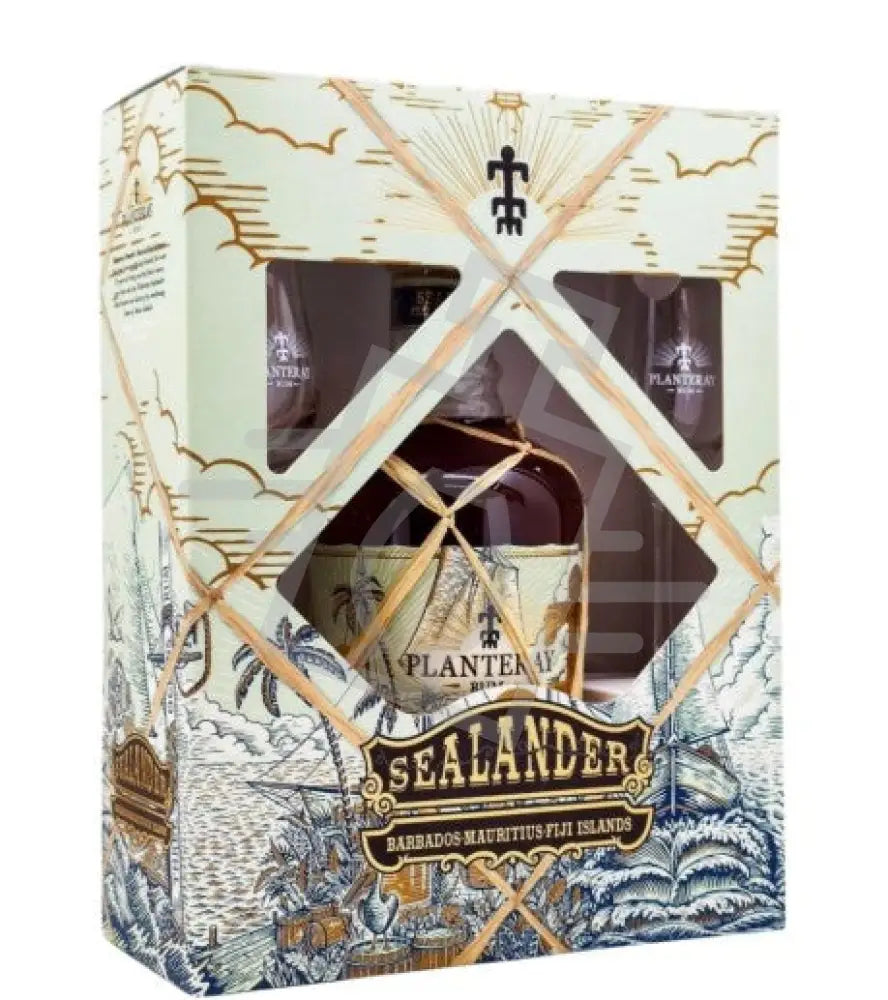 Planteray Sealander Rum DD. [0,7L|40% ] + 2 pohár - Rum