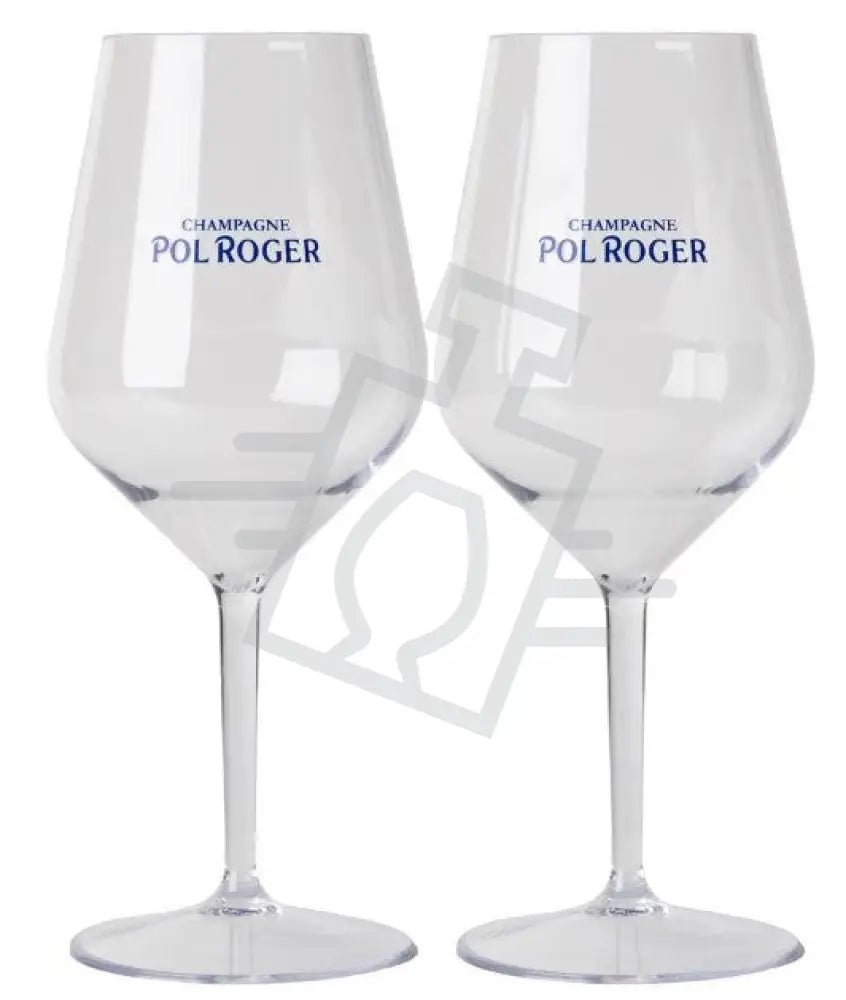 Pol Roger Acryl Pohár Szett [6 db] - Pezsgő habzóbor