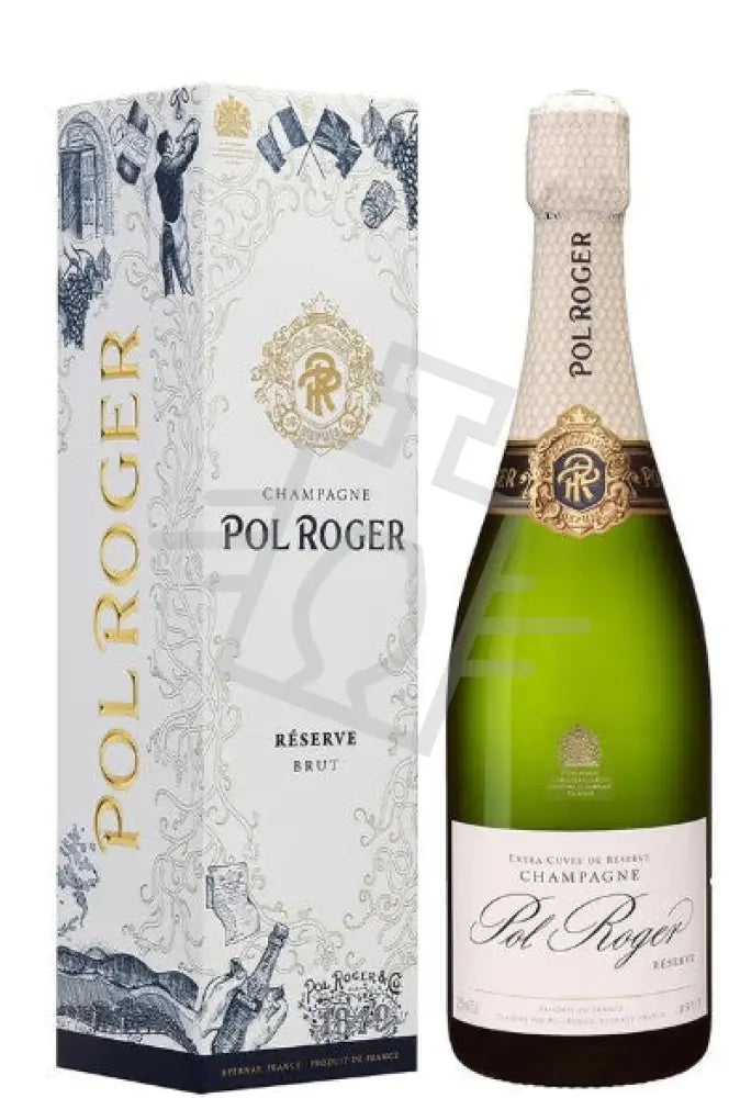 Pol Roger Brut Réserve Champagne DD. [0,75L] Pezsgő habzóbor