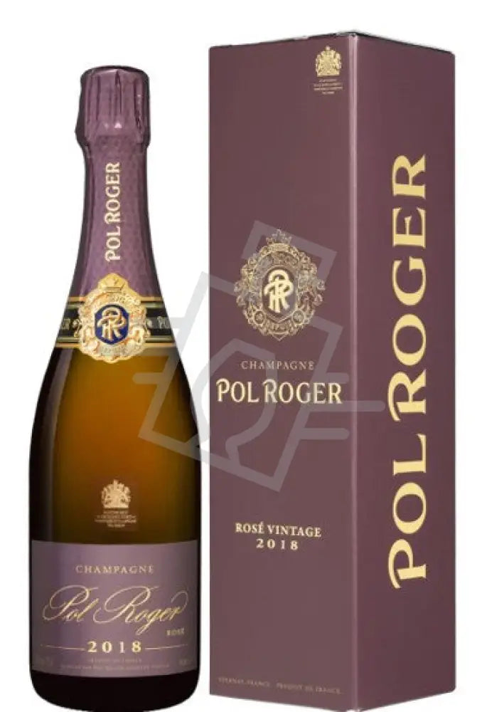Pol Roger Rosé Brut Vintage Champagne DD. [0,75L|2018] Pezsgő habzóbor