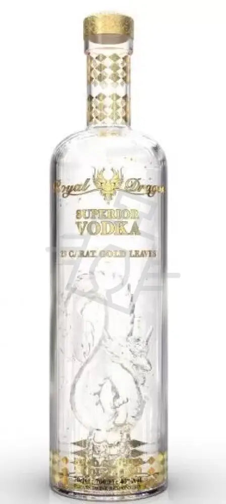 ROYAL DRAGON Vodka 0,7l Superior Elite 23 Carat Gold Leaves 40%