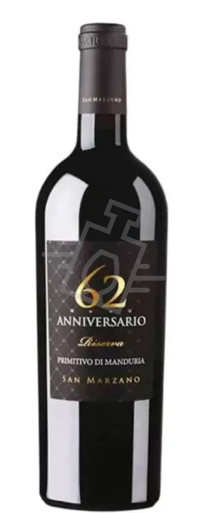 SAN MARZANO Anniv. 62 Primitivo di Manduria Ris.Vint. 2018. 0,75l