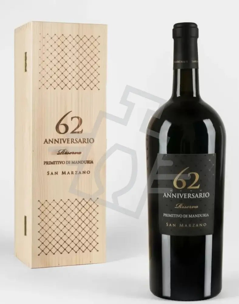 SAN MARZANO Anniv. 62 Primitivo di Manduria Ris.Vint. 2013. 3l FADD.