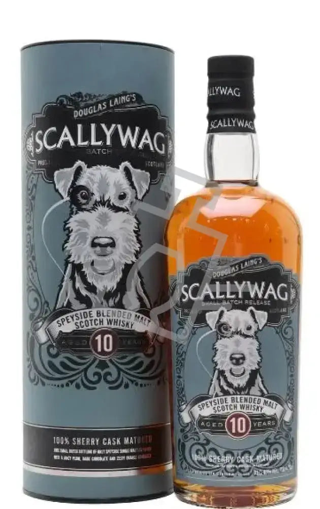SCALLYWAG Whisky 0,7l 10y Sherry Cask Matured Small Batch Release 46% DD.