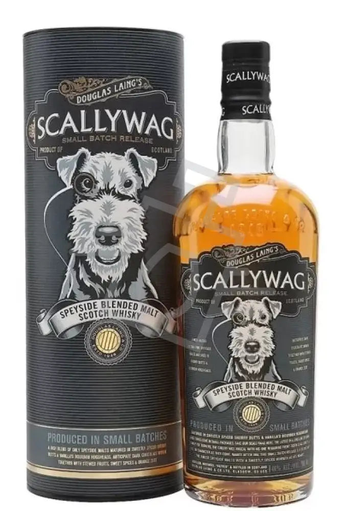 SCALLYWAG Whisky Small Batch 0,7l Speyside Blended Malt S. 46% DD.