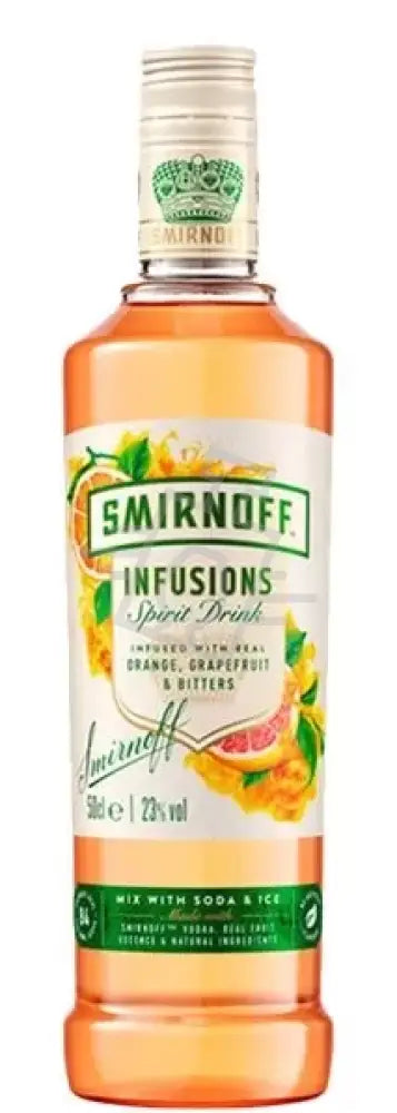 SMIRNOFF Vodka 1,0l Infusions Orange , Grapefruit & Bitters 23%