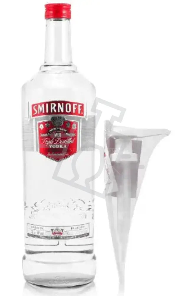 SMIRNOFF Vodka Red 3,0l 37,5% + adagoló pumpa
