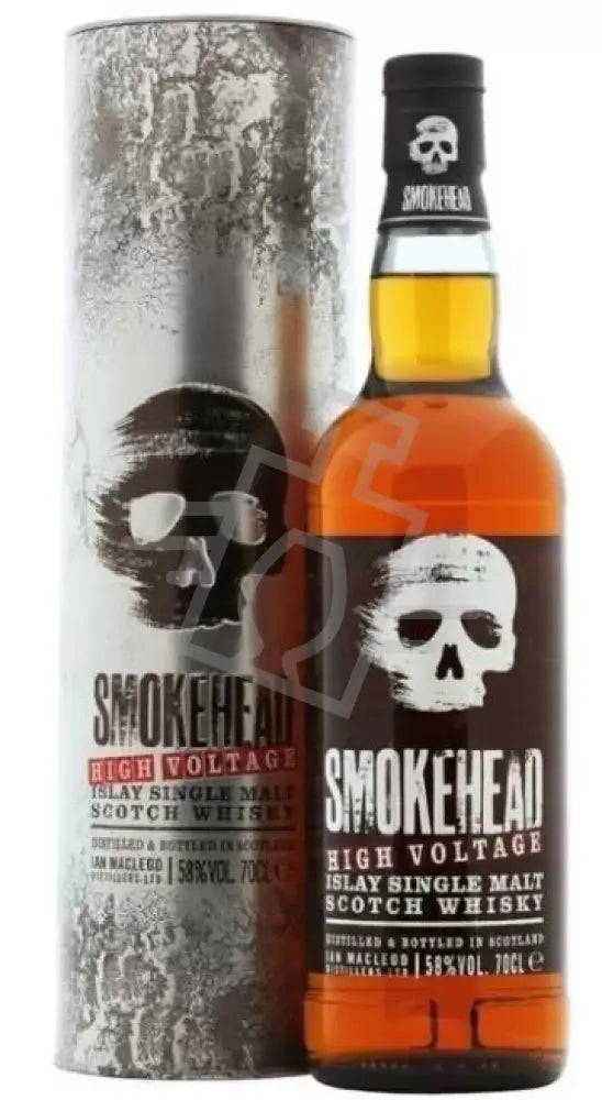 SMOKEHEAD Whisky 0,7l High Voltage Islay Single Malt Scotch 58% FÉMDD.