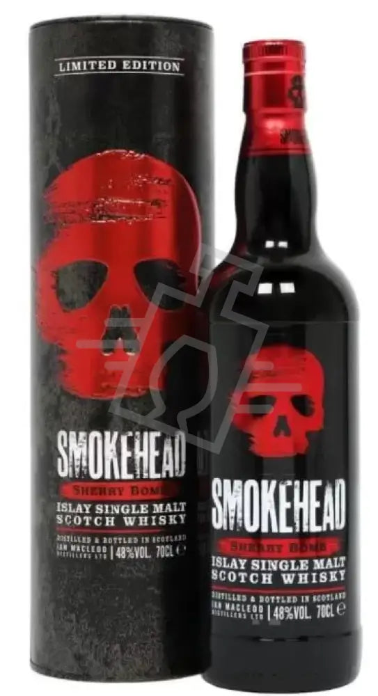 SMOKEHEAD Whisky 0,7l Sherry Bomb Lim. Ed. Islay Single M. S. 48% FÉMDD.
