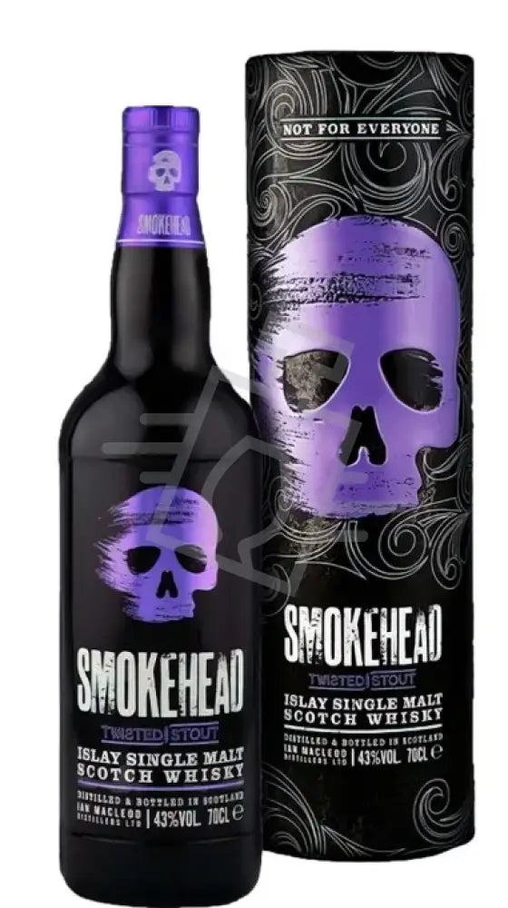 SMOKEHEAD Whisky 0,7l Twisted Stout Cask Finish Islay Single M. 43% FÉMDD.
